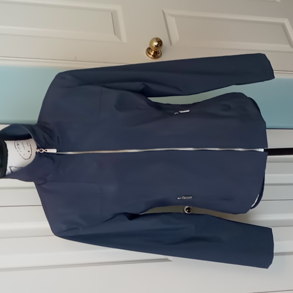 LAST CALL Rampage Blazer Vintage Polyvinyl Zipped Jacket EUC Size M
